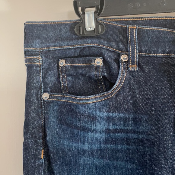 Rag & Bone Blue Denim Skinny Ankle Jeans - Picture 3 of 7